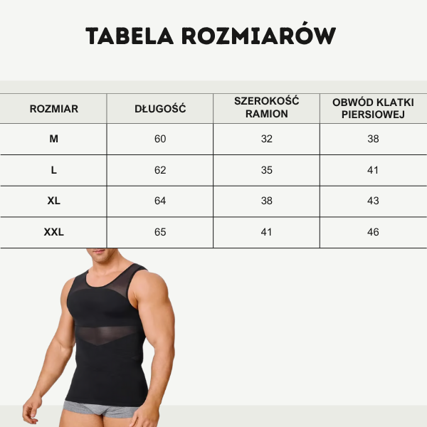 Wyszczuplająca koszulka kompresyjna - Centrum Ulgi