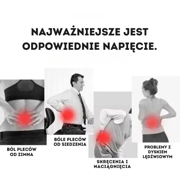 Pas usztywniający dolne plecy - Centrum Ulgi