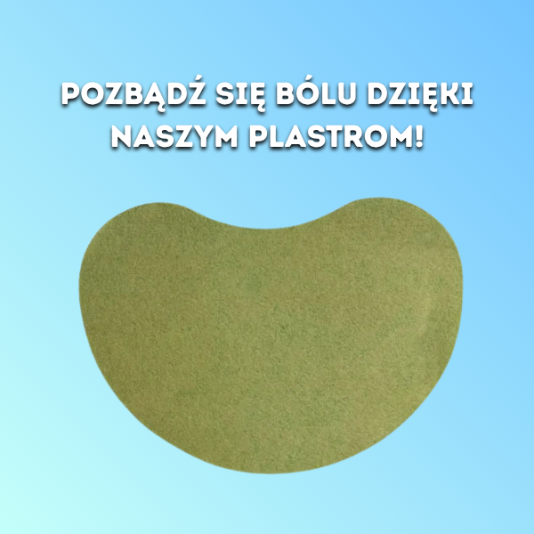 Plastry łagodzące ból i stany zapalne - Centrum Ulgi