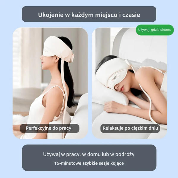 MigreStop™ - Pełen relaks dla głowy i oczu - Centrum Ulgi