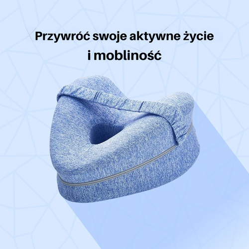Poduszka między nogi dla poprawnej postury - Centrum Ulgi