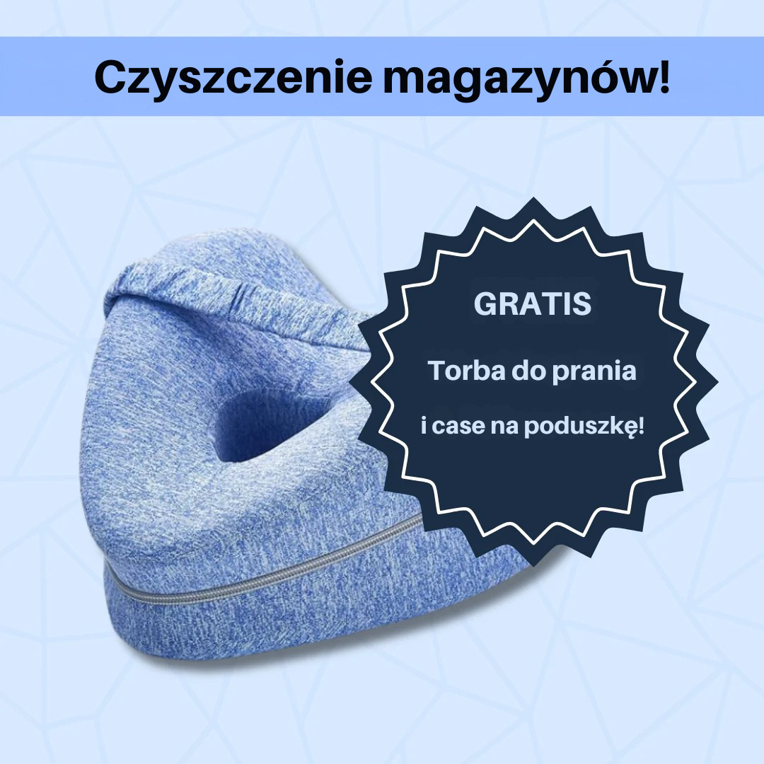 Poduszka między nogi dla poprawnej postury - Centrum Ulgi