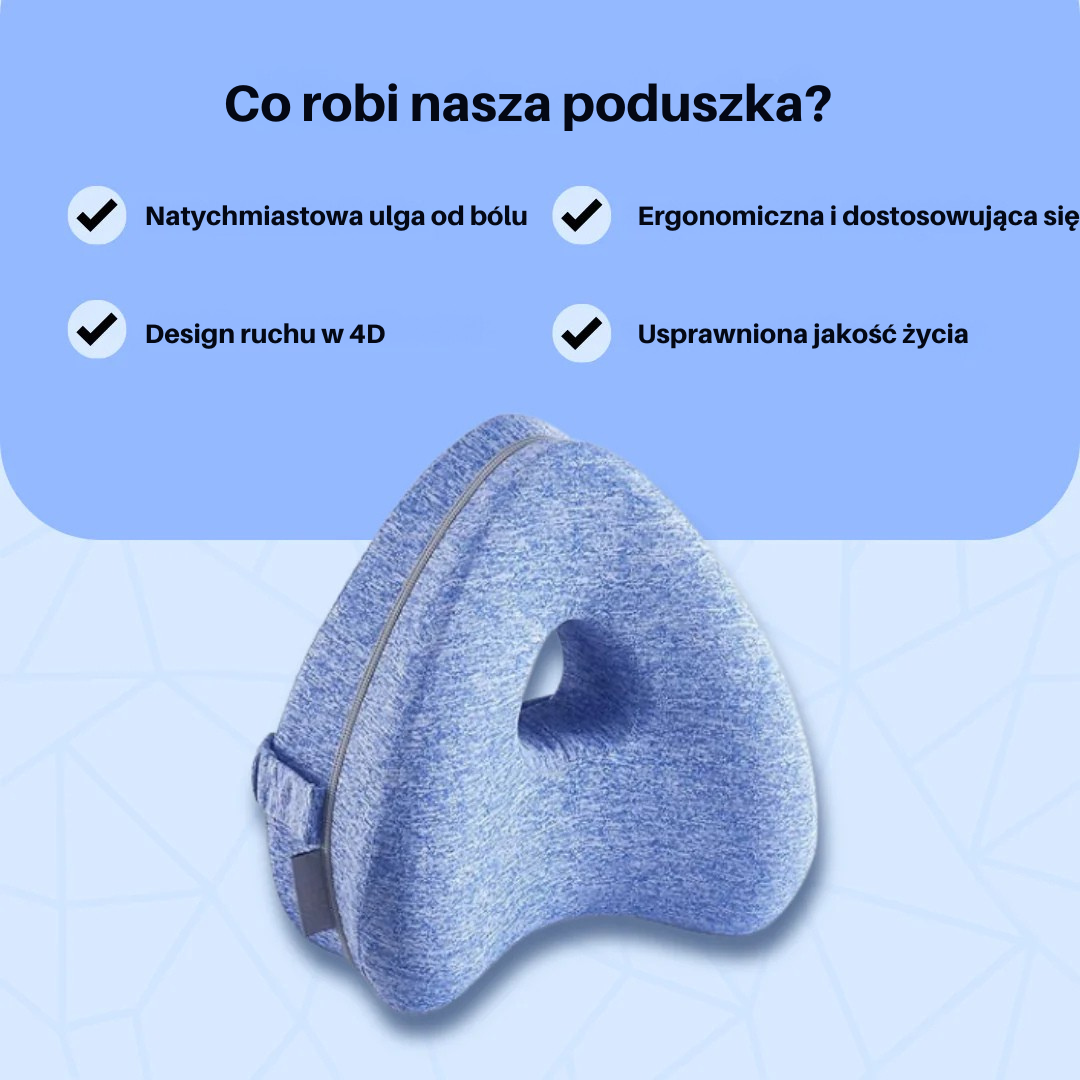 Poduszka między nogi dla poprawnej postury - Centrum Ulgi