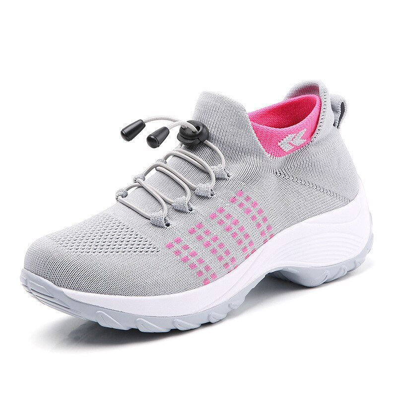 Wygodne Buty Damskie Stretch Comfort z Amortyzacją i Elastyczną Podeszwą – Idealne na Długi Czas Noszenia 1