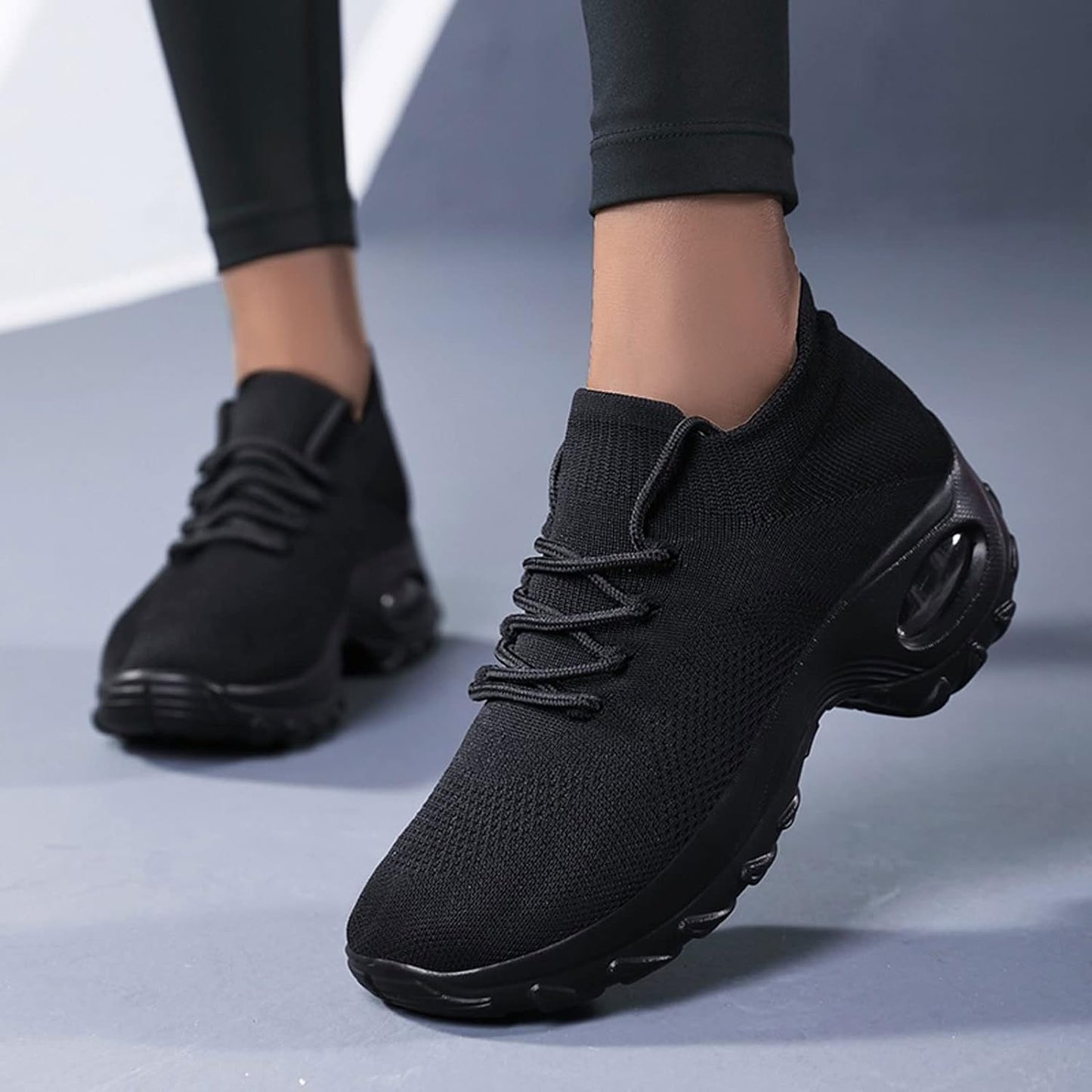 Wygodne Buty Damskie Stretch Comfort z Amortyzacją i Elastyczną Podeszwą – Idealne na Długi Czas Noszenia 3