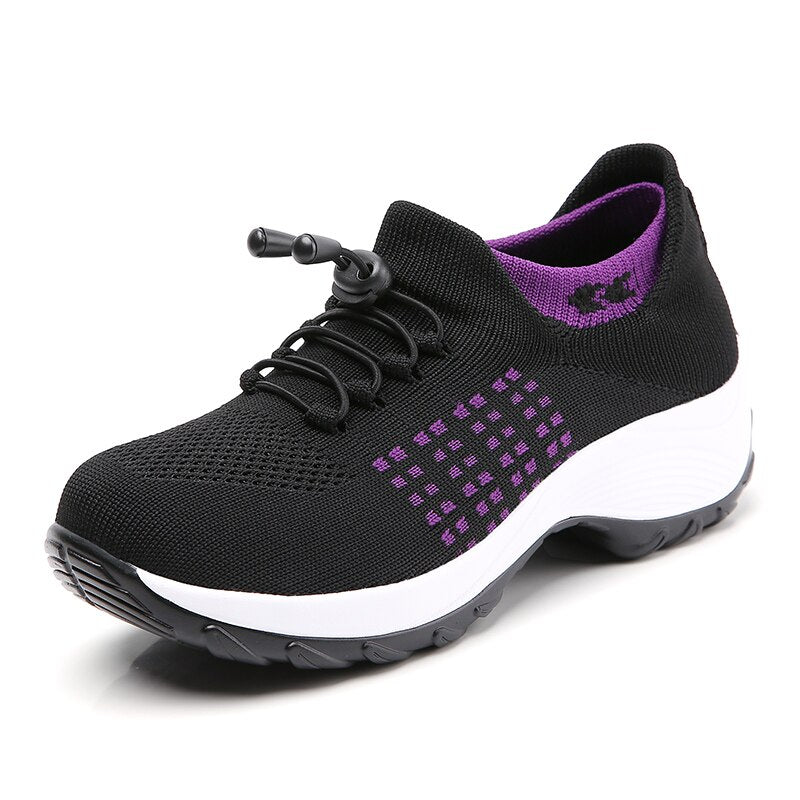 Wygodne Buty Damskie Stretch Comfort z Amortyzacją i Elastyczną Podeszwą – Idealne na Długi Czas Noszenia 7