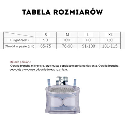 Ortopedyczny Pas lędźwiowy - Centrum Ulgi