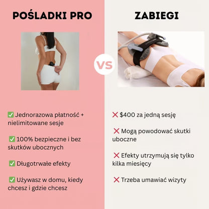 Masażer do pośladków EMS  - Centrum Ulgi